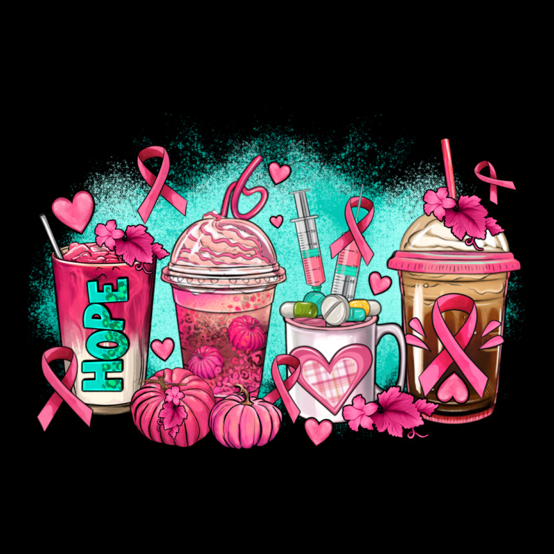 Breast Cancer  Coffee Cups Heavy Core Tee by AdoDesignShop | Teevron
