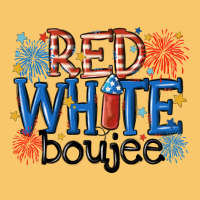 Red White Boujee Vintage Hoodie | Teevron