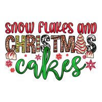 Snowflakes And Christmas Cakes Ladies Tee | Teevron