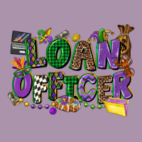 Loan Officer Mardi Gras Cowgirl Heavyweight Hoodie | Teevron