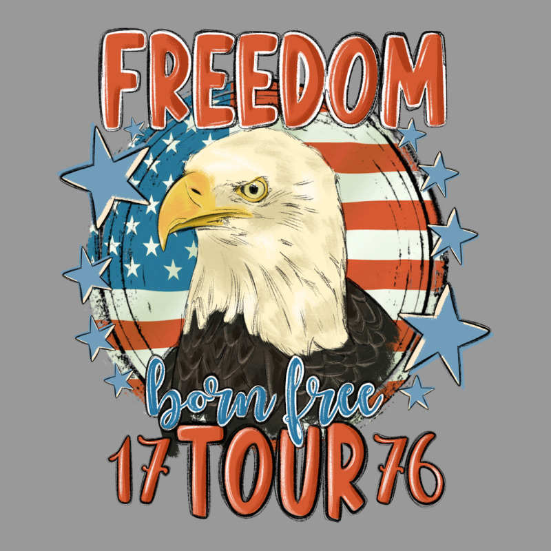Freedom Born Free Tour 1776 Vintage Hoodie by MaliasSmallBusiness | Teevron