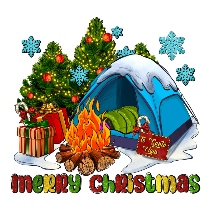 Merry Christmas Camp Premium Tee by AdoDesignShop | Teevron