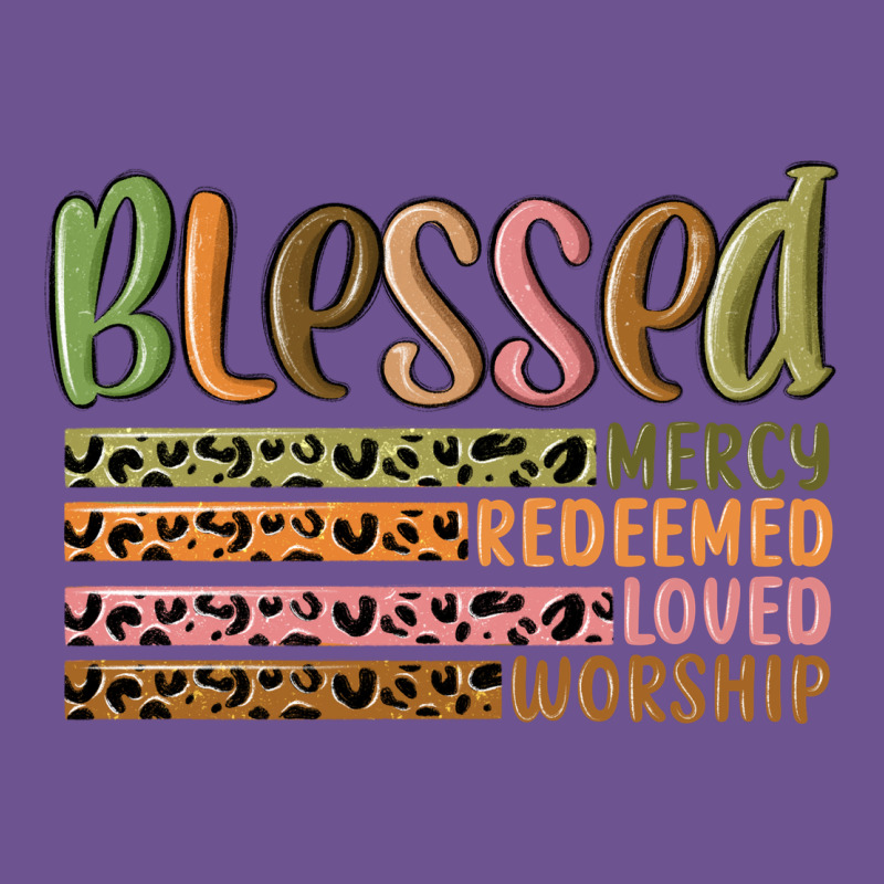Retro Blessed Redeemed Quotes Vintage Tee by MaliasSmallBusiness | Teevron