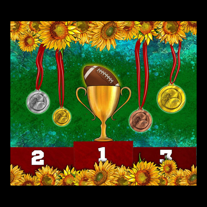 American Football Trophy Cup And Medal Tumbler Urban Hoodie by BundleAndBundleShop | Teevron