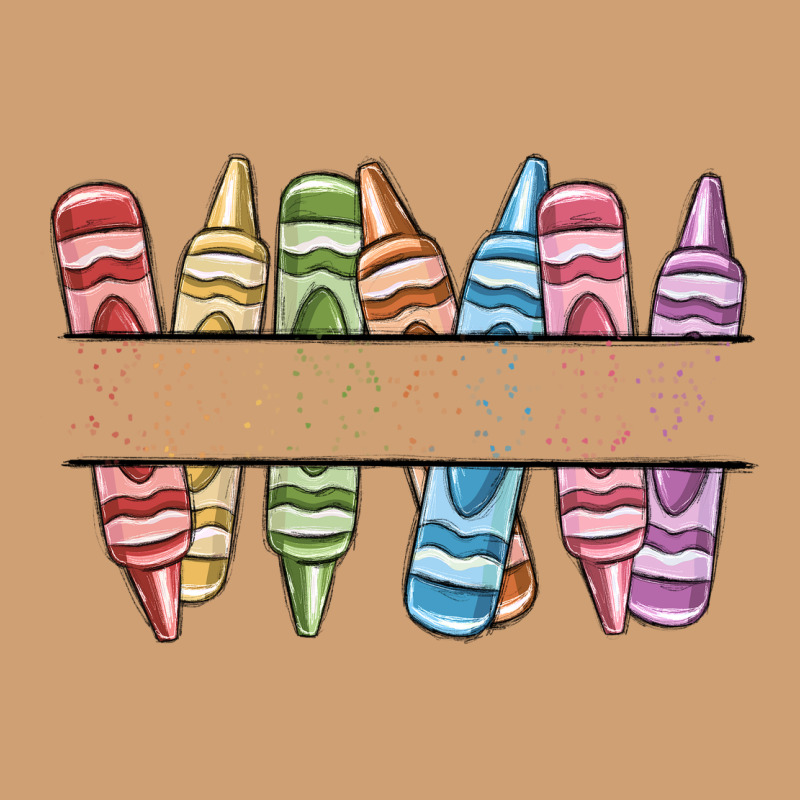 Custom Crayons Vintage Tee by MaliasSmallBusiness | Teevron