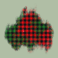Christmas Glitter Patch Urban Heavy Tee | Teevron