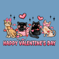 Happy Valentines Day Cats Urban Heavy Tee | Teevron