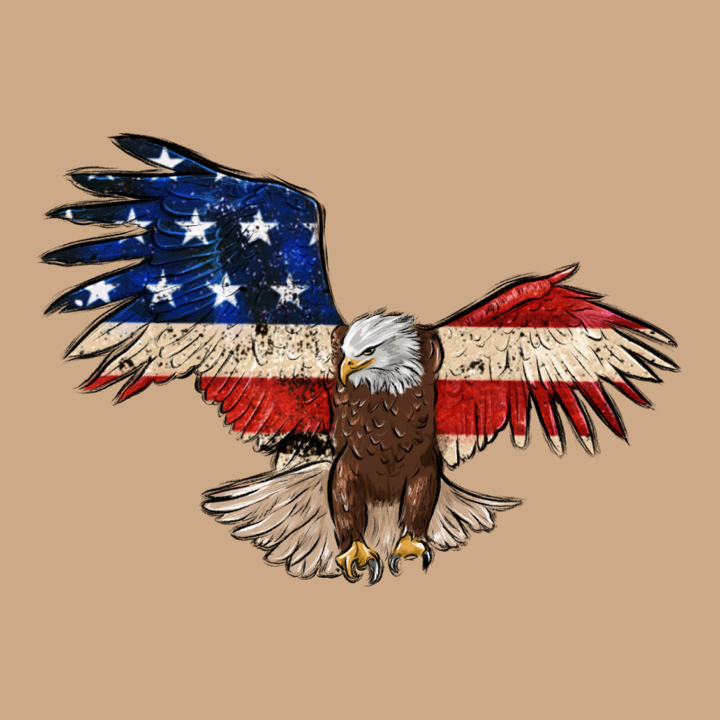 4th July Eagle Vintage Hoodie by MaliasSmallBusiness | Teevron