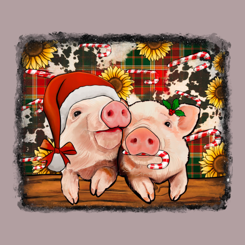 Christmas Pigs Vintage Hoodie by Jasminsmagicworld | Teevron
