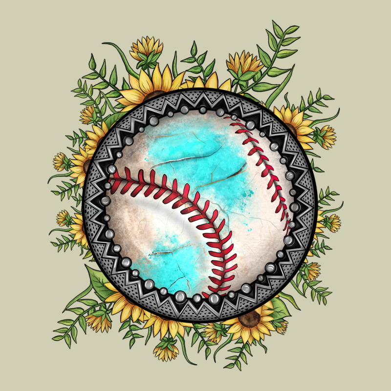 Baseball Gemstone Sunflower Heavy Core Tee by JahusDesignShop | Teevron