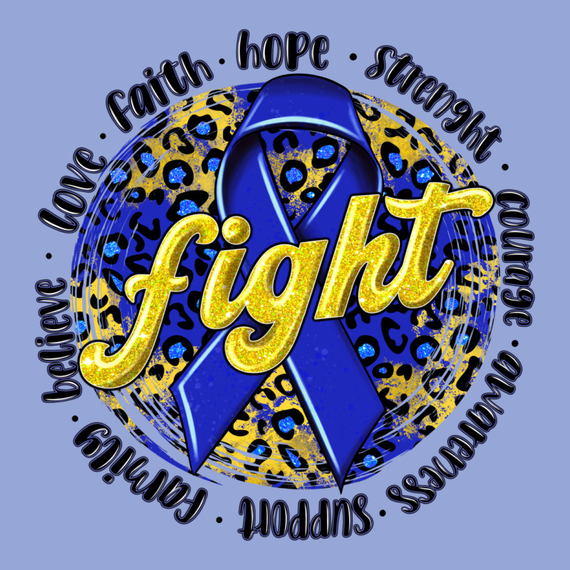 Fight Colorectal Cancer Classic Tee by NancyCooperArtShop | Teevron