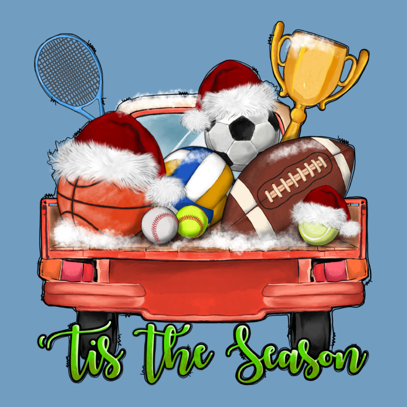 Tis The Season Sports Truck Christmas Urban Heavy Tee by AdoDesignShop | Teevron