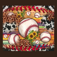 Baseball Leopard Cowhide Sunflower Heavy Core Tee | Teevron