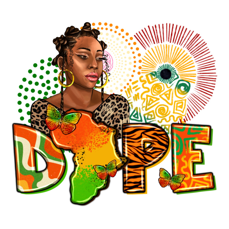 Dope Juneteenth Ladies Tee by AdoDesignShop | Teevron