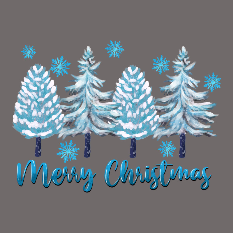 Merry Christmas Blue Trees Urban Hoodie by FaDigitalArtStudio | Teevron