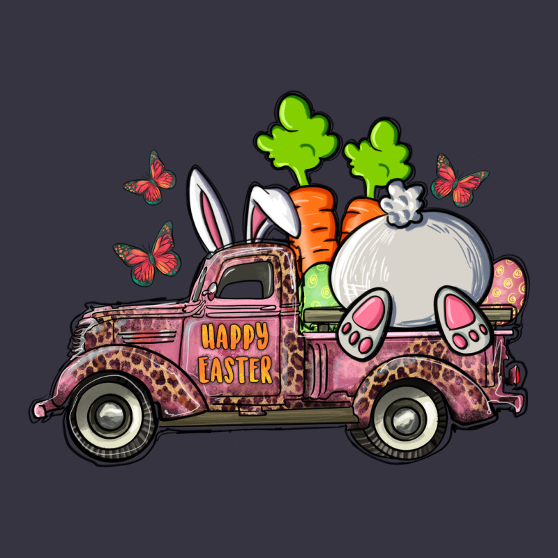 Happy Easter Pink Truck With Bunny Vintage Hoodie by RanaPortraitStore | Teevron