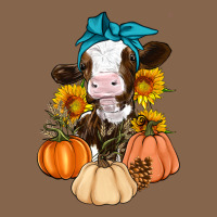 Cow Fall Pumpkin Premium Tee | Teevron