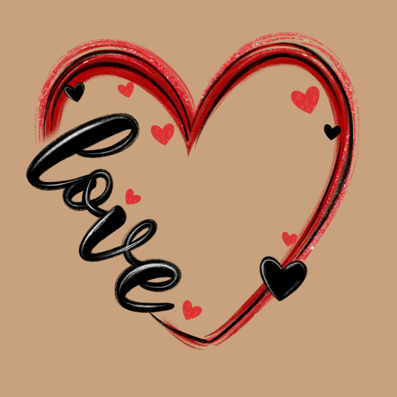 Valentines Day Heart Vintage Tee by MaliasSmallBusiness | Teevron