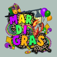 Louisiana Map Mardi Gras Heavyweight Hoodie | Teevron