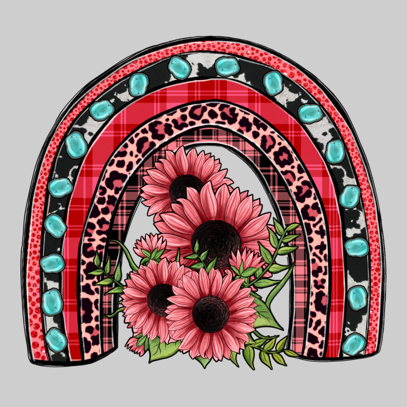 Valentines Sunflower Rainbow Premium Tee by JahusDesignShop | Teevron