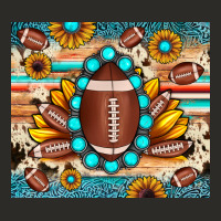 Football Cowhide Sunflower Heavy Core Tee | Teevron