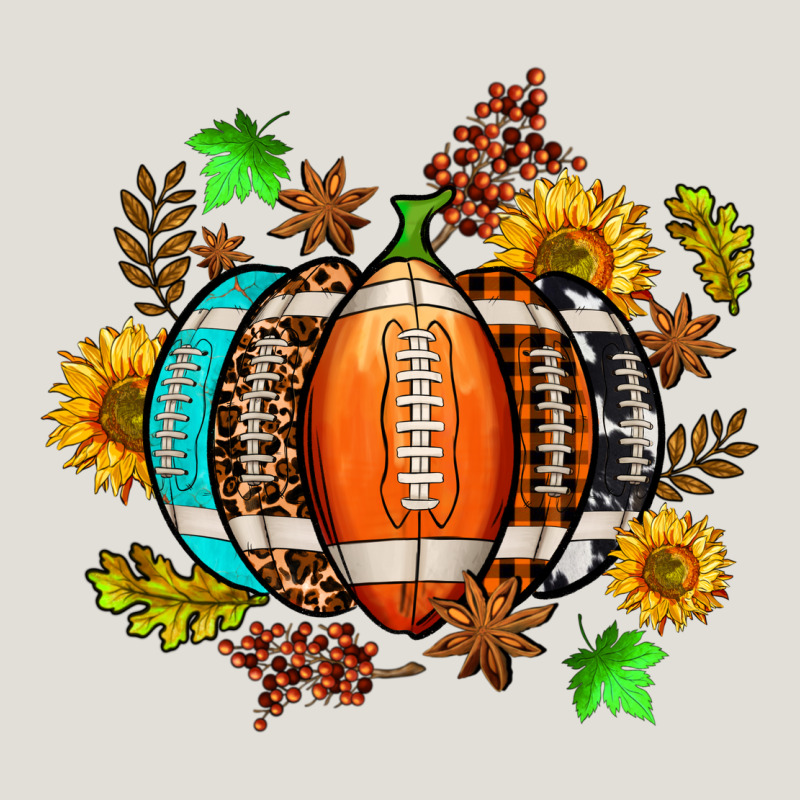Fall Football Sunflower And Fall Heavy Core Tee by AdoDesignShop | Teevron