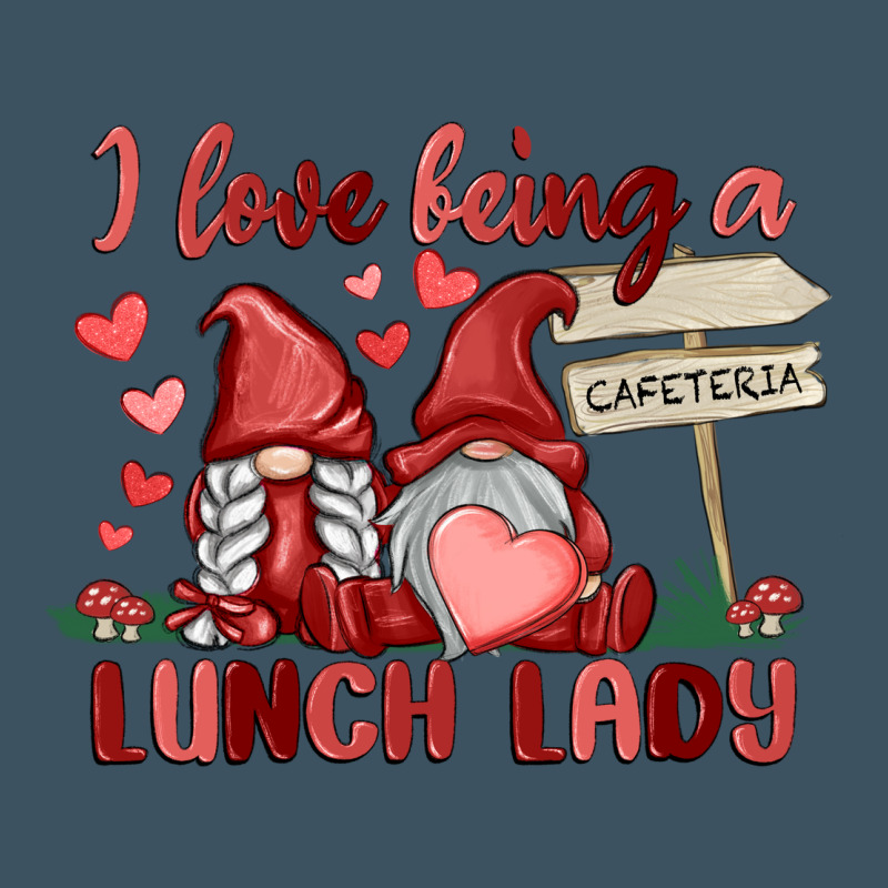 I Love Being A Lunch Lady Urban Heavy Tee by MaliasSmallBusiness | Teevron