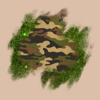 Camouflage Glitter Patch Urban Heavy Tee | Teevron