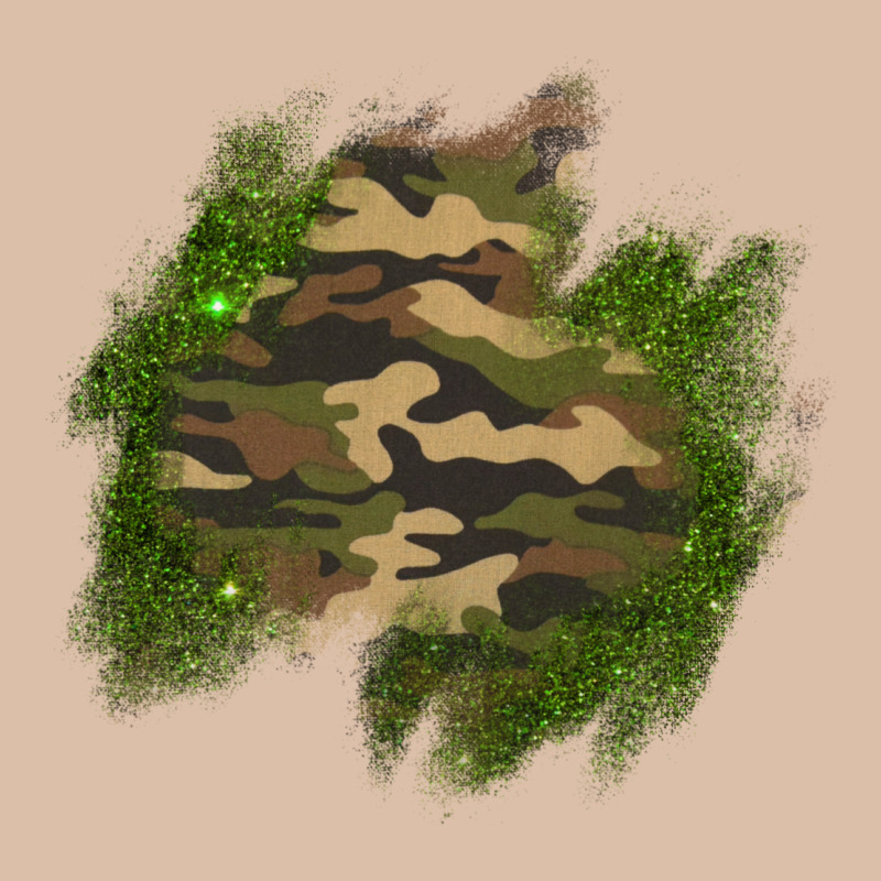 Camouflage Glitter Patch Urban Heavy Tee by AdoDesignShop | Teevron