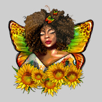 Butterfly Afro Woman Juneteenth Premium Tee | Teevron