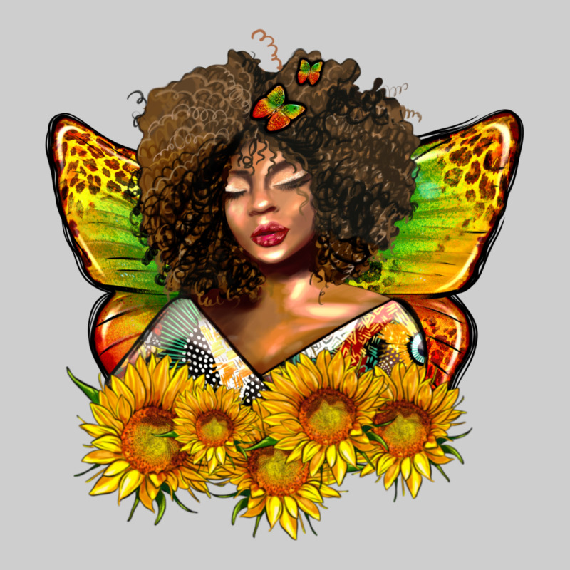 Butterfly Afro Woman Juneteenth Premium Tee by AdoDesignShop | Teevron