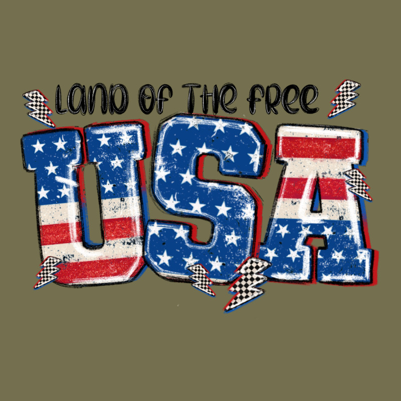 Land Of The Free Usa Vintage Hoodie by MaliasSmallBusiness | Teevron
