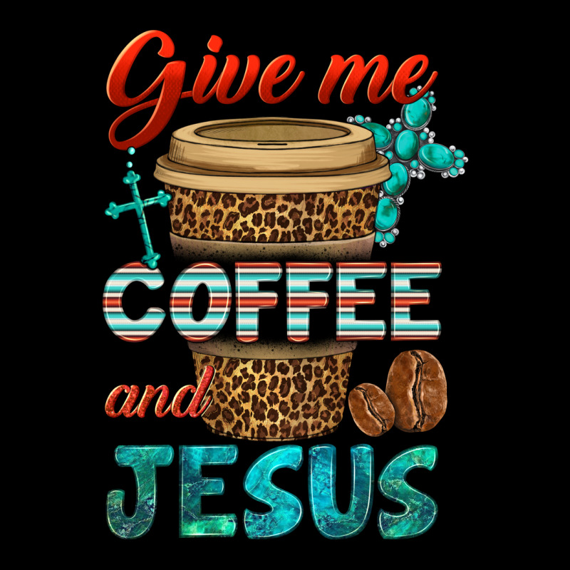 Give Me Coffee And Jesus Ladies Tee by BundleAndBundleShop | Teevron