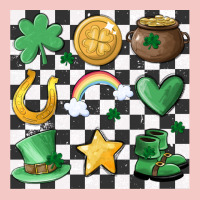 Checker Board Lucky Charms Urban Heavy Tee | Teevron
