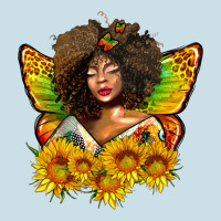 Butterfly Afro Woman Juneteenth Ladies Tee | Teevron