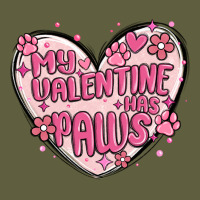 My Valentine Has Paws Vintage Tee | Teevron