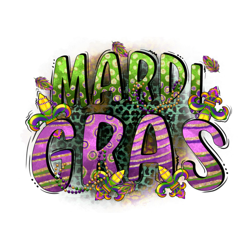 Mardi Gras Heavyweight Hoodie by CowGirlArtShop | Teevron