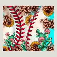 Baseball Leopard Turquoise Cactus Sunflower Heavy Core Tee | Teevron