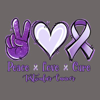 Peace Love Cure Testicular Cancer Classic Tee | Teevron