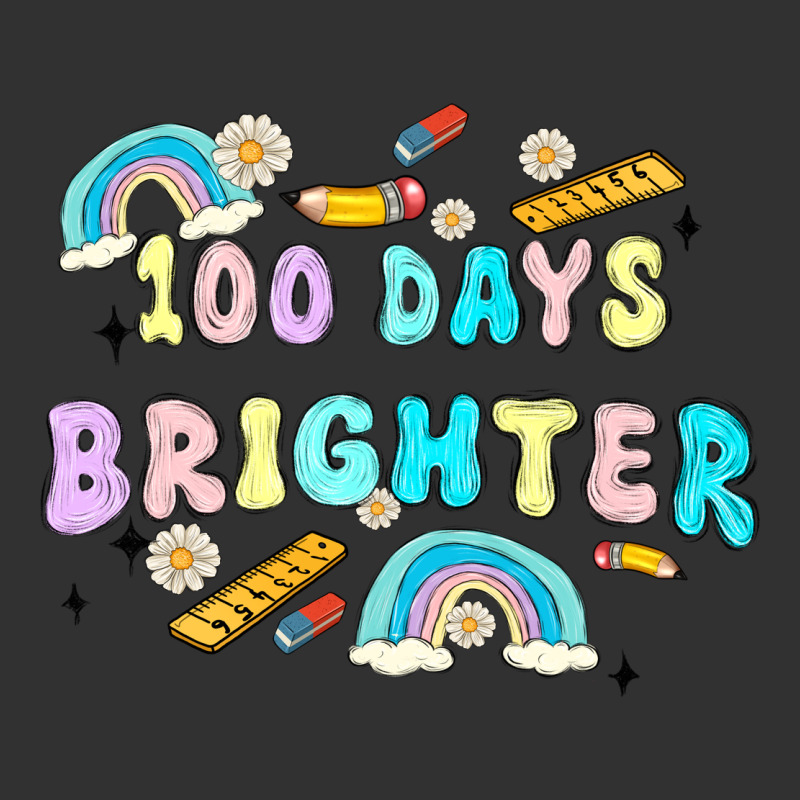 100 Days Brighter Urban Heavy Tee by MaliasSmallBusiness | Teevron
