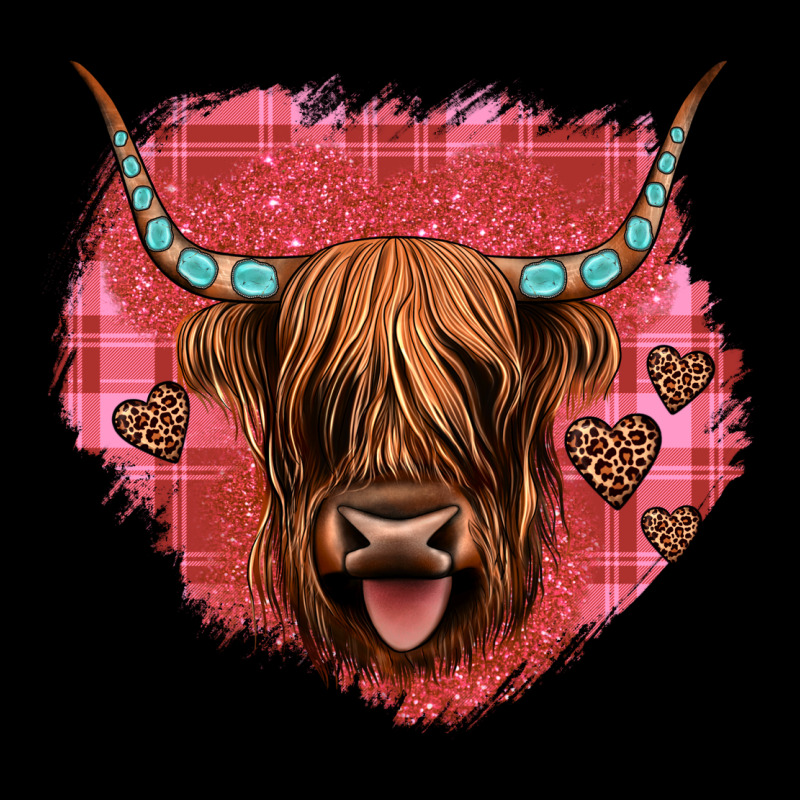 Highland Cow Valentines Premium Tee by JahusDesignShop | Teevron