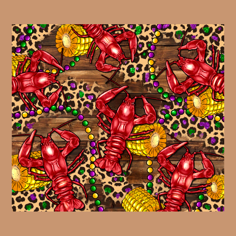 Mardi Gras Crawfish Heavyweight Hoodie by CowGirlArtShop | Teevron