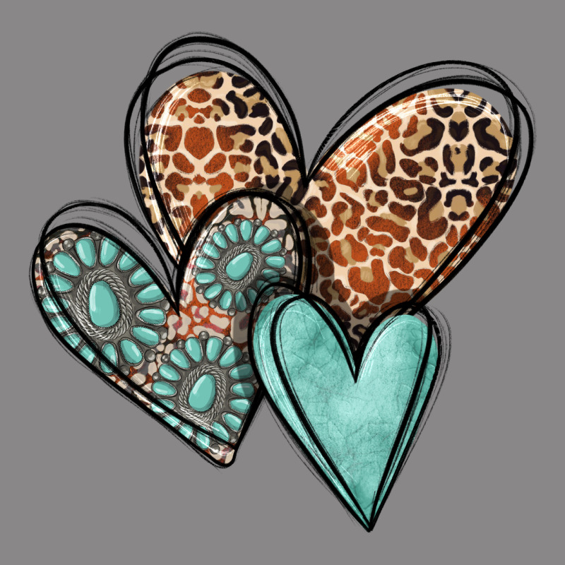 Western Love Hearts Vintage Tee by MaliasSmallBusiness | Teevron