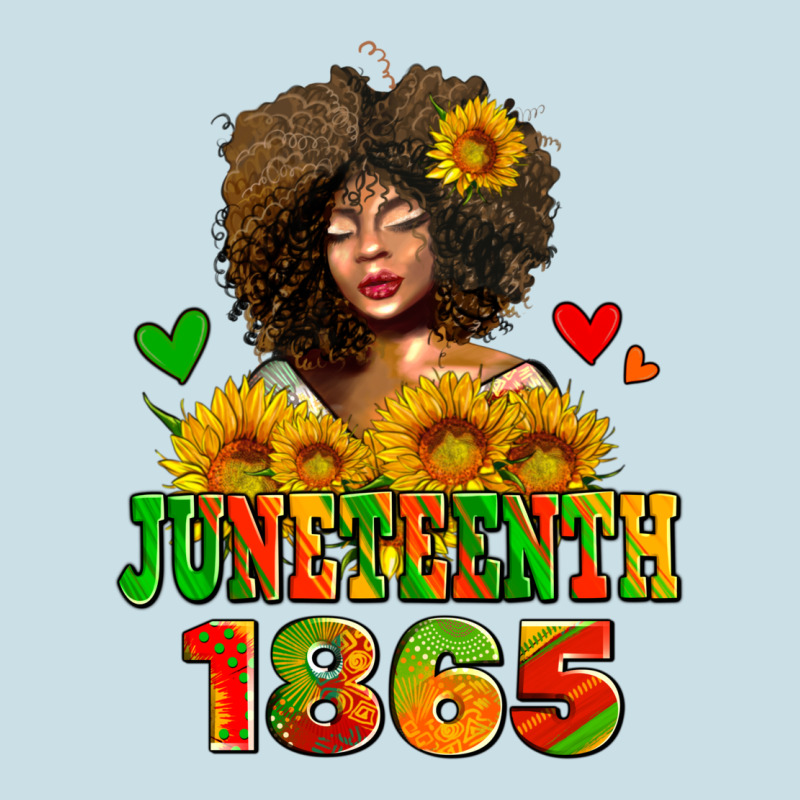 Afro Woman Juneteenth 1865 Ladies Tee by AdoDesignShop | Teevron