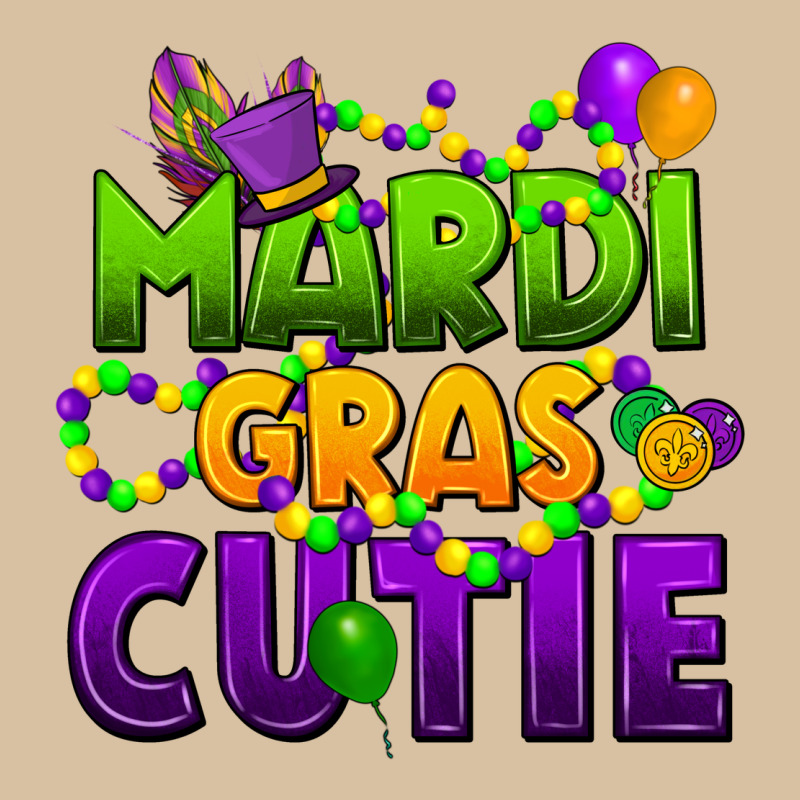 Mardi Gras Cutie Heavyweight Hoodie by CowGirlArtShop | Teevron