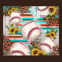 Baseball Leopard Sunflower Heavy Core Tee | Teevron