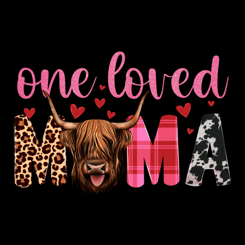 Highland Cow One Loved Mama Premium Tee by JahusDesignShop | Teevron