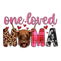 highland cow one loved mama | Teevron