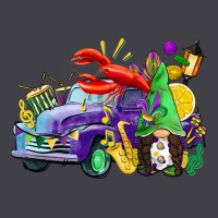 Mardi Gras Gnome On The Truck Heavyweight Hoodie | Teevron
