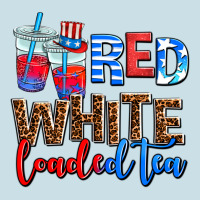 Red Whıte Loaded Tea Ladies Tee | Teevron
